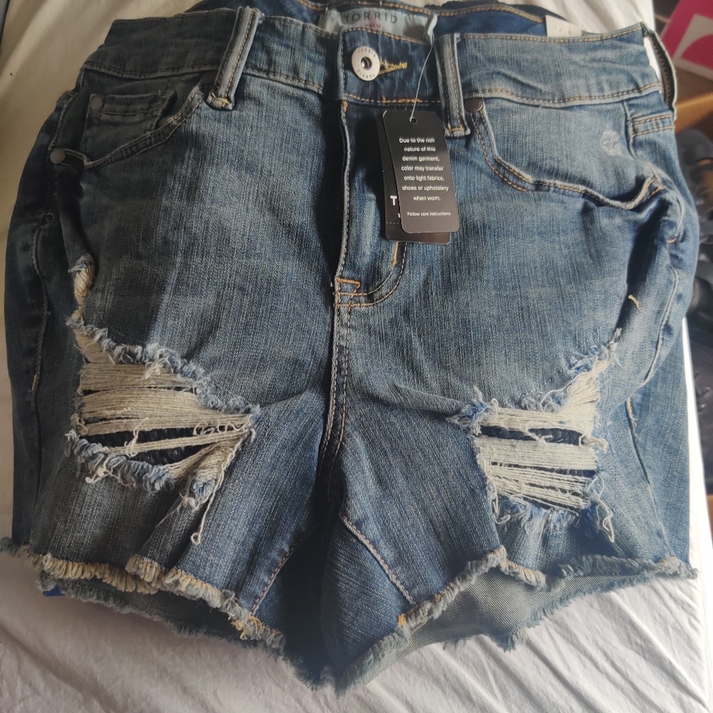 Torrid Jean Shorts